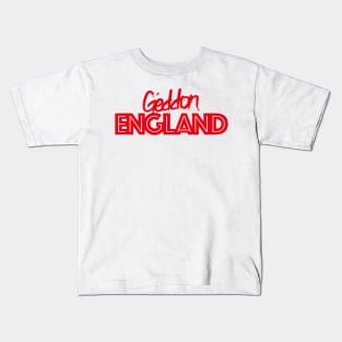 Geddon England Kids T-Shirt